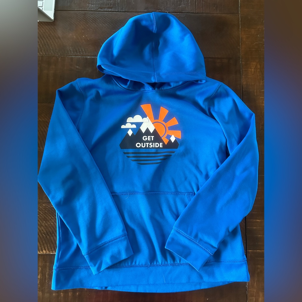 *Boys Large HUSKY (14H-16H) fleece sweatshirt hoodie (C4)